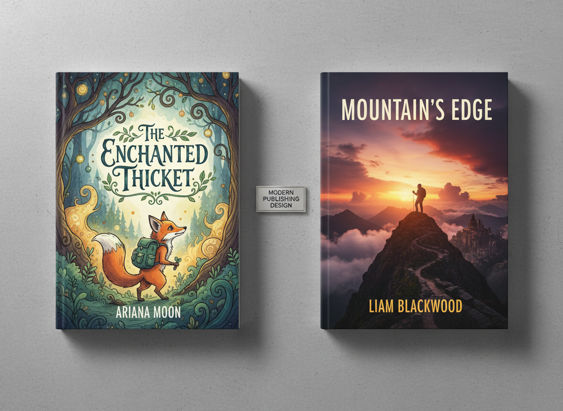 Illustrated Book Covers vs. Photo-Based Designs: What Works in 2025?