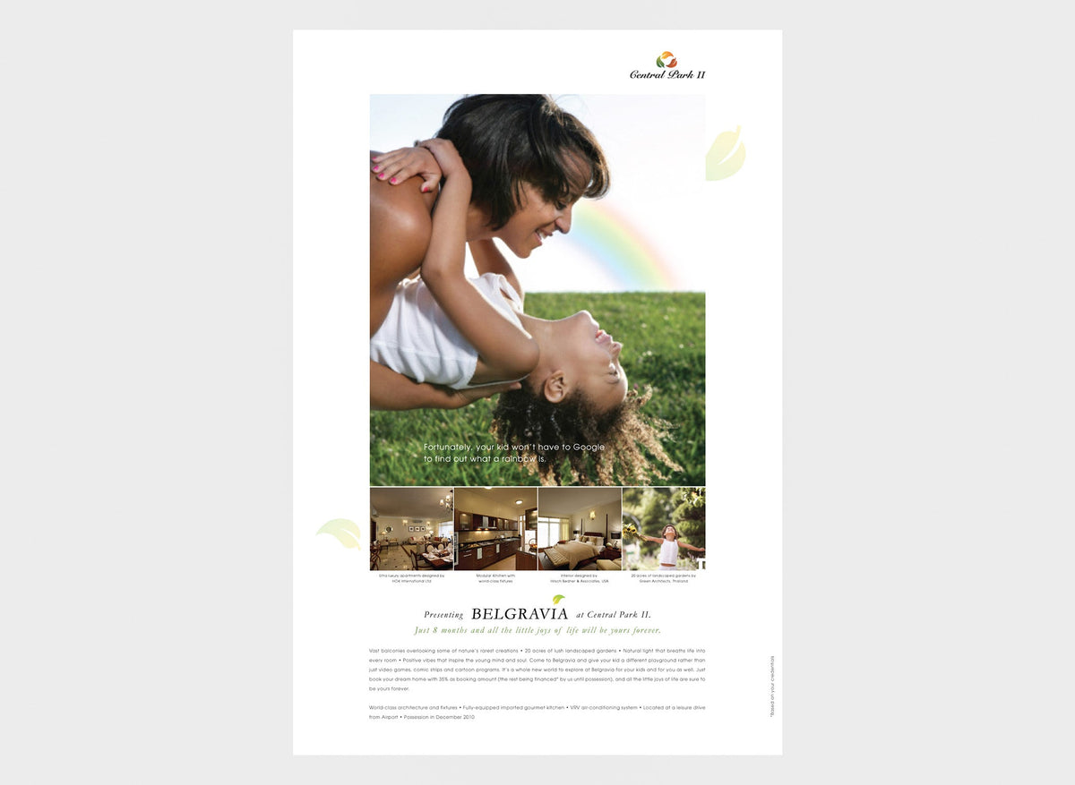 Ad Campaign - Central Park - Belgravia - Nature