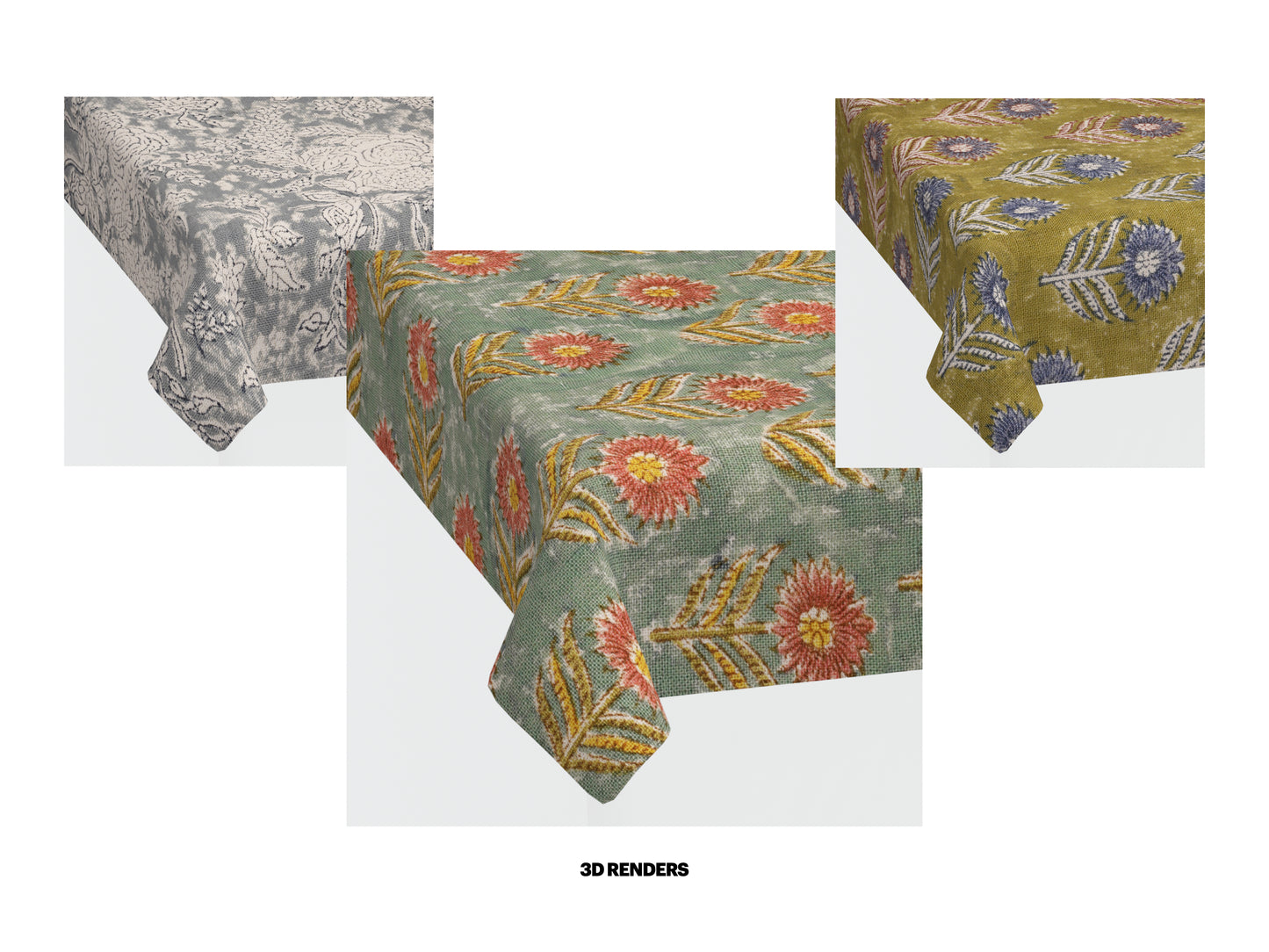 Tablecloth - 3D Ecom renders