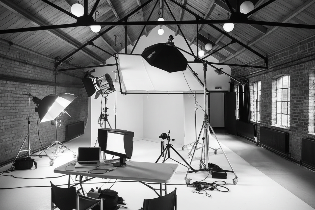 Shoot Day — Monochromatic Studio